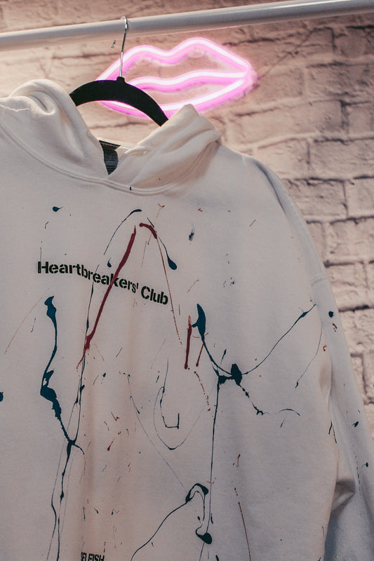 Cute Custom White Hoodie for Men and Women