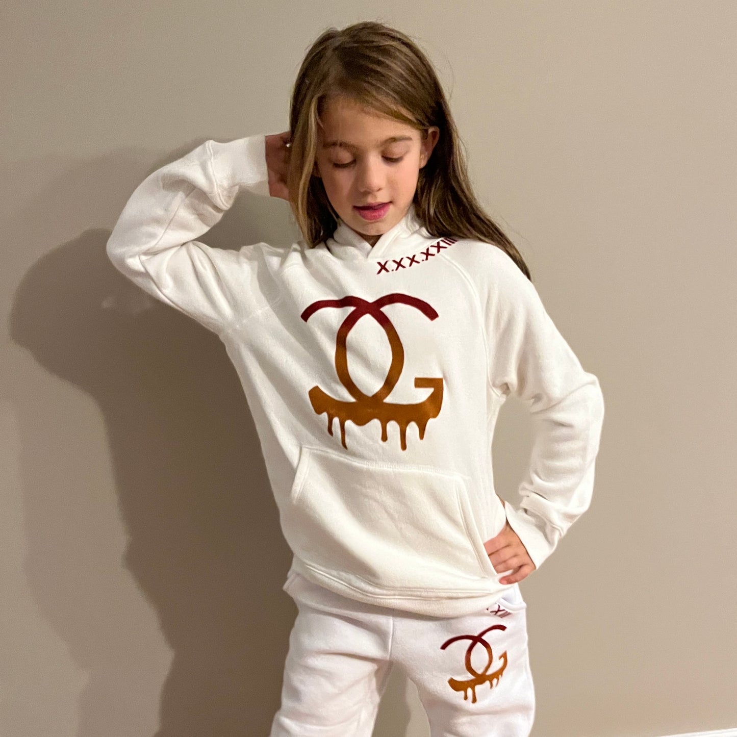Flower Girl Custom Hand-Painted Sweatshirts