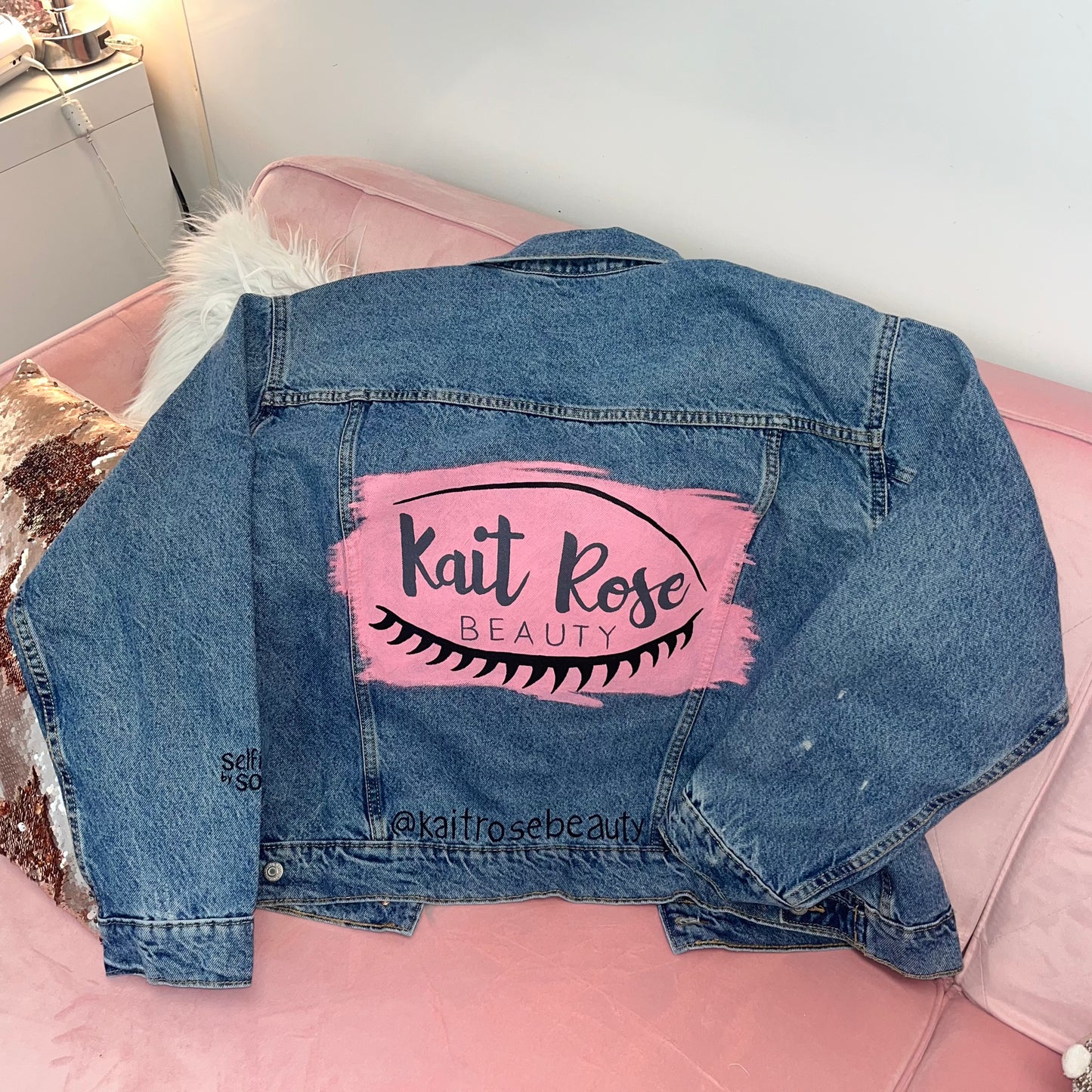 Custom Logo Denim Jacket