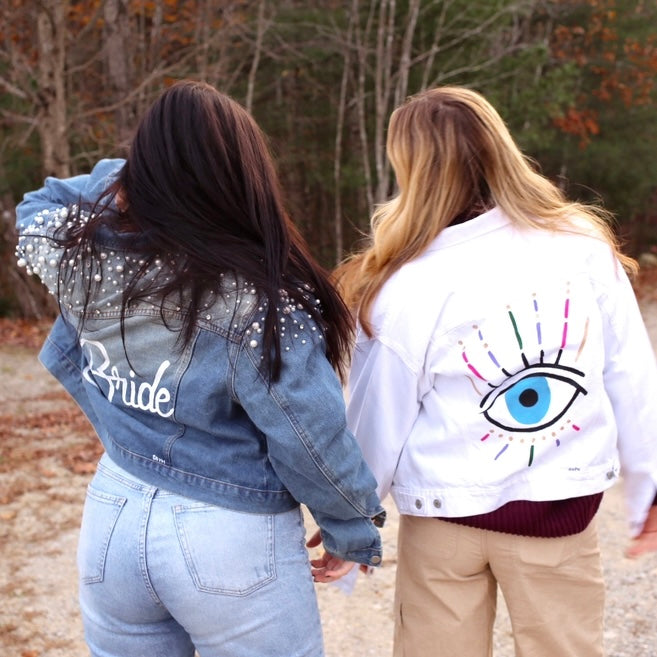 The Evil Eye Women's Denim Jacket