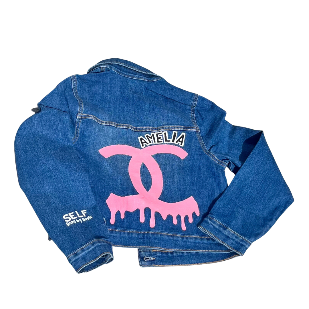 Chanel CC Children's Denim Jacket