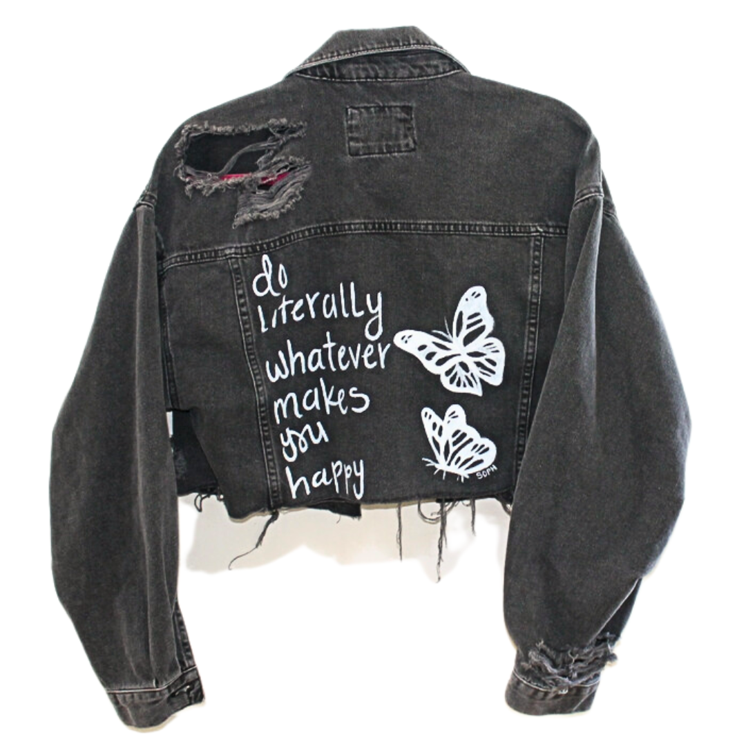 Whatever Makes You Women’s Denim Jacket