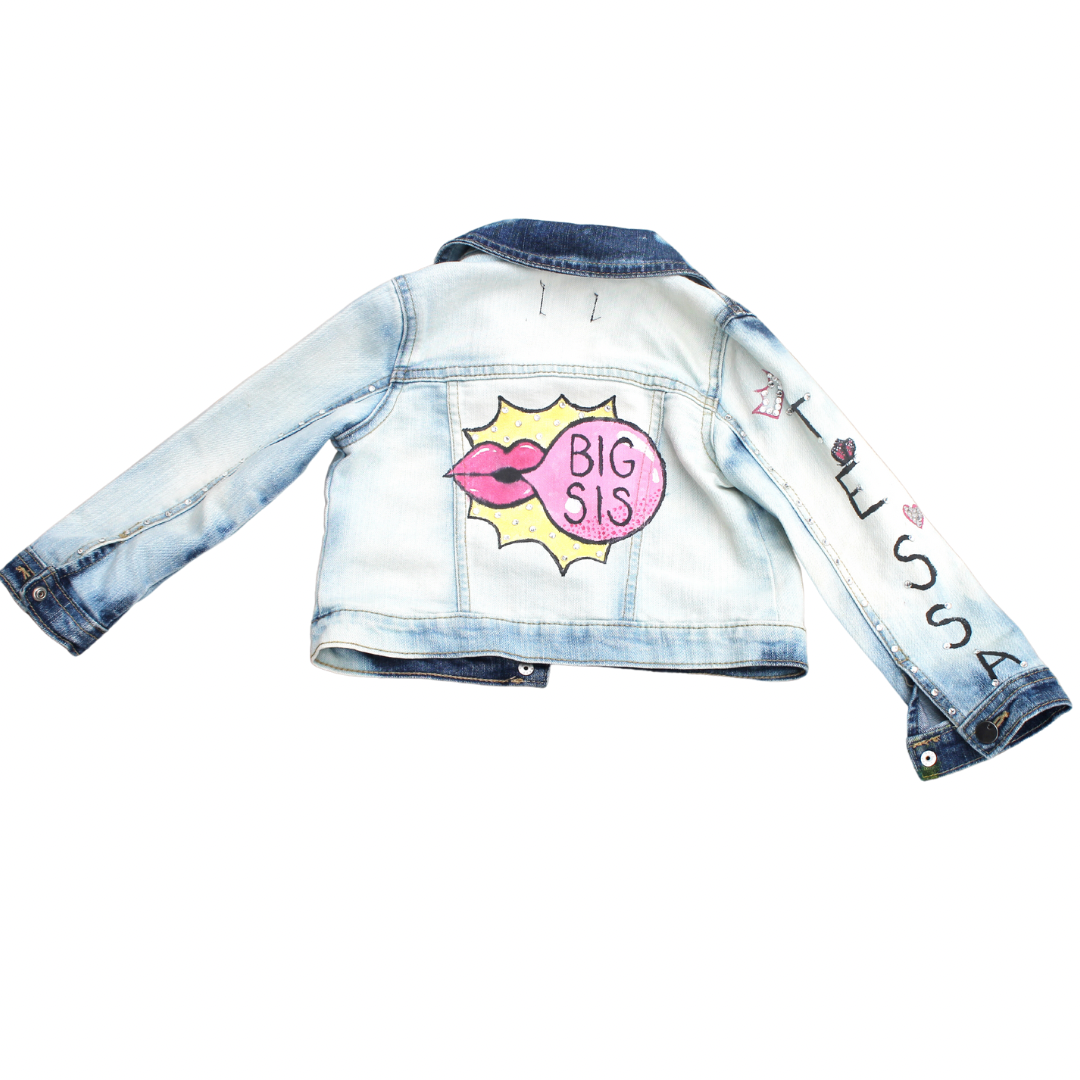 The Big Sis Children's Denim Jacket