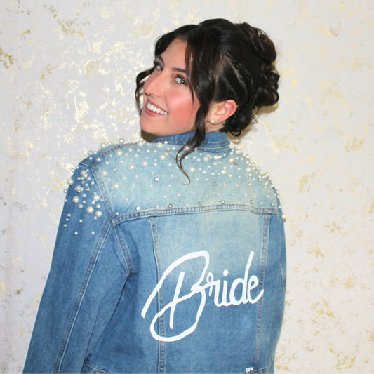 Beaded Bride Women’s Denim Jacket