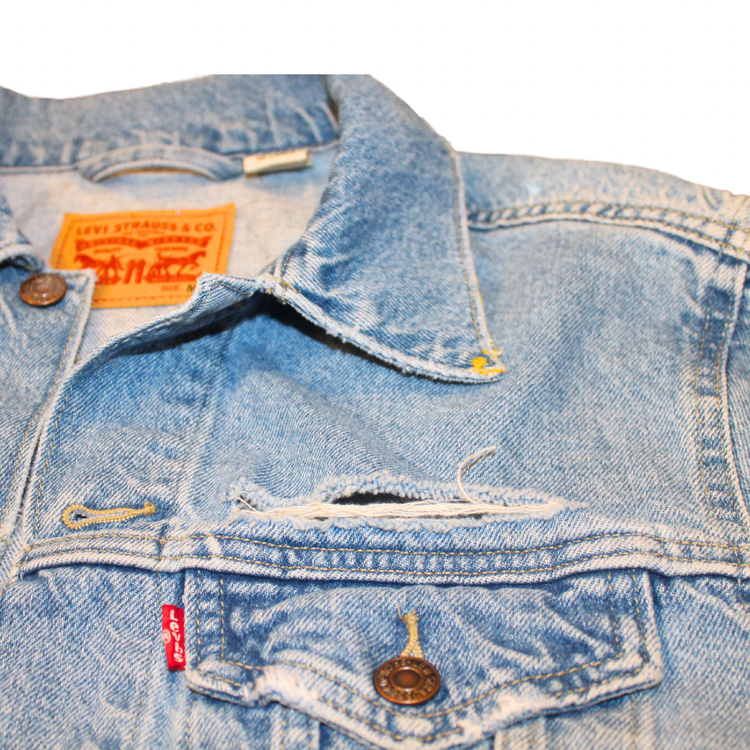 Blue levis 2025 denim jacket