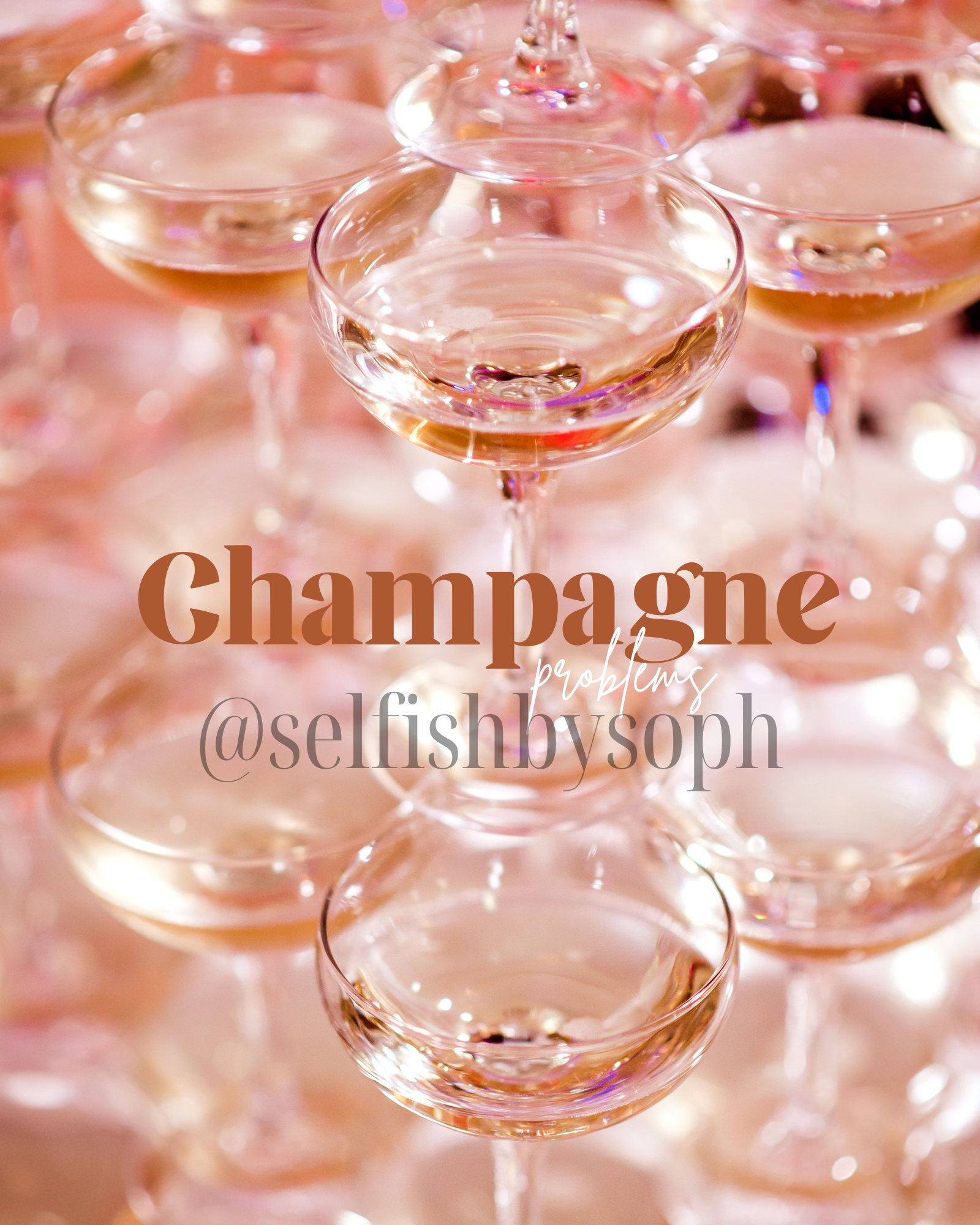 Pink Champagne Problems Print
