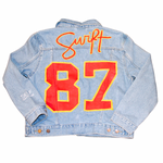 Load image into Gallery viewer, Taylor Swift Kansas City Levi’s Denim Jacket
