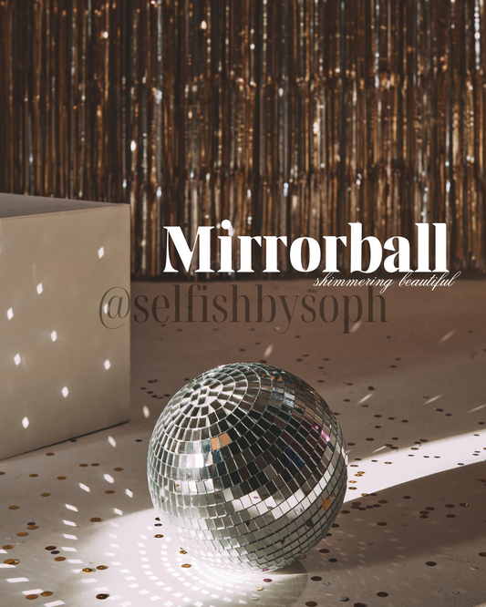 Neutral Mirrorball Print