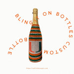 Load image into Gallery viewer, Image of a dazzling bling bottle from Bling It On, adding a touch of glamour to any celebration with its sparkling design and customizable features.
