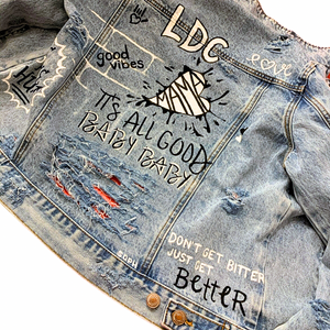 The More You Know Women's Denim Jacket