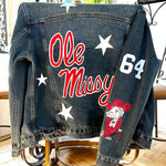 Load image into Gallery viewer, The Gameday Women&#39;s Denim Jacket
