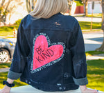 Load image into Gallery viewer, The Be Kind Women&#39;s Denim Jacket
